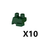 MOC Military Building Blocks Soldiers Figures Special Accessories Squatting Posture Arm Hand Kit Bricks Toys For Kid Gifts O020