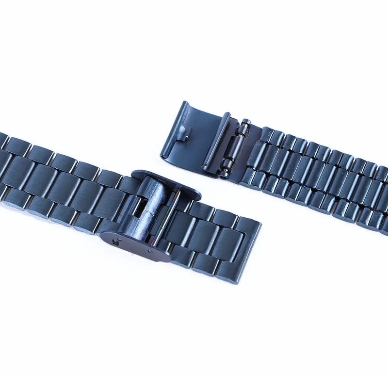 Stainless Steel Watchband For CASIO A158/A159/A168/A169 /B650/AQ230/AE500W For Classic Small Square Silver Black Men Metal Strap