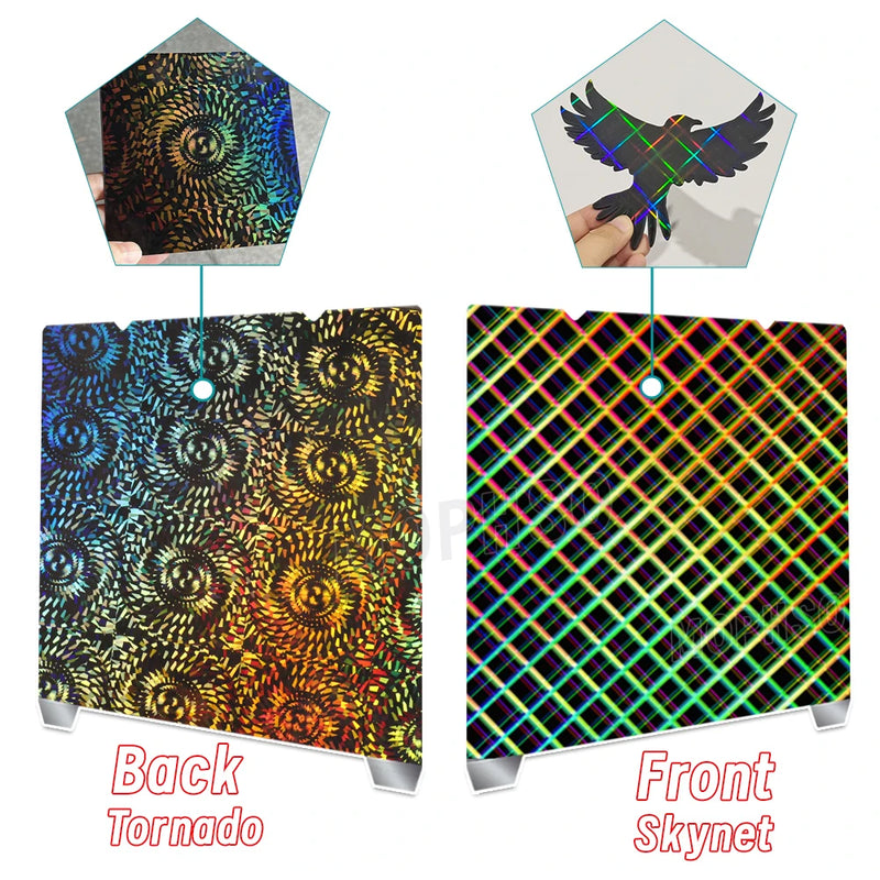 For Ender 3 v3 se/KE Build Plate PET PEO PEY H1H For Creality K1/ K1C PEI Honeycomb Build plate 235 x 235 build plate magnetic