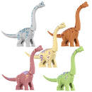 Jurassic Dinosaurs World Park Brachiosaurus Figures Model Building Blocks Bricks Learning Toys For Children Christmas Gift