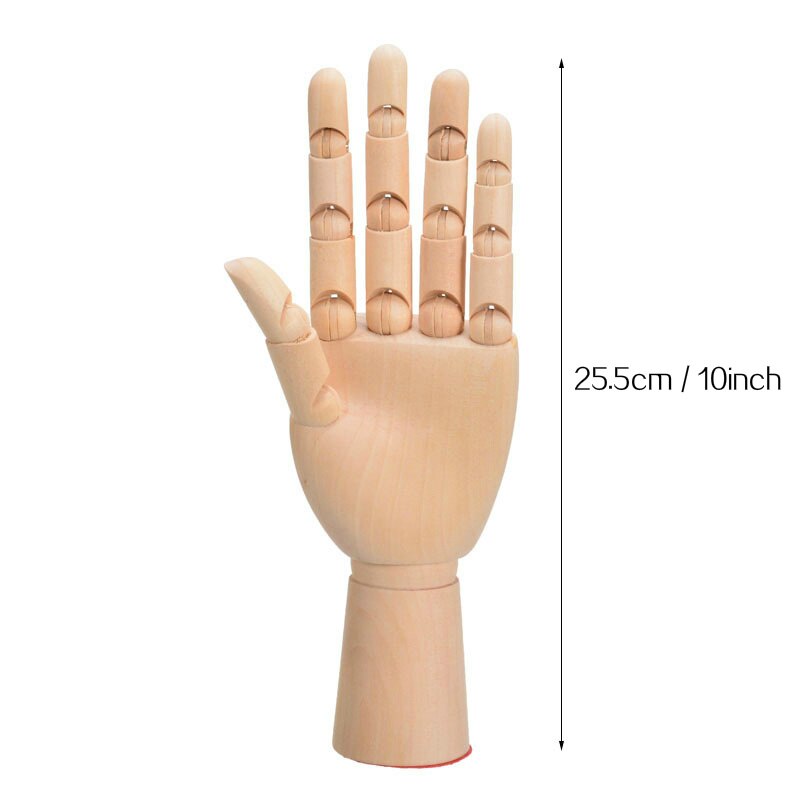 Drawing Sketch Mannequin Model Movable Limbs Wooden Hand Body Draw Action Toys Figures Home Decoration Artist Model Jointed Doll