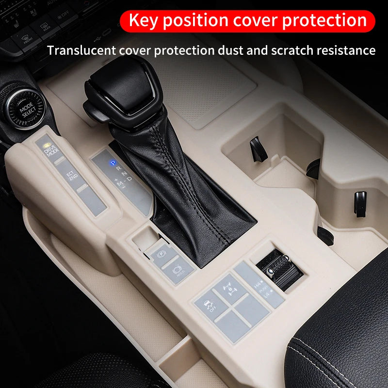 For 2024 2025 Toyota Land Cruiser 250 Prado Lc250 1958 Edition Gearbox Cover Seat Storage Box Interior Upgraded Accessories