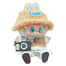 17cm Mini Doll Clothes Hat Glasses Shoes Outfit Accessories Fashion Clothes Doll Cute Clothes Dolls Accessories