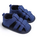 Summer Newborn Baby Fashion Soft Crib Shoes First Walker Anti Slip Sandals Shoes Boy Girl  Prewalker Canvas Casual Shoes 0-18M