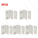 1-10PCS Strong Magnetic Cabinet Catches Magnet Door Stops Hidden Door Closer With Screw For Closet Cupboard Furniture Hardware