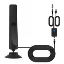 HD Digital TV Antenna Indoor Amplified DAB High Gain 50 Miles With Amplifier Booster VHF/UHF Quick Response Outdoor Aerial Set