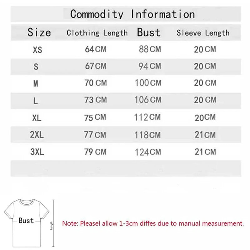 Horror Movies Character Halloween Clothes Costume Gift T-Shirt Gothic Graphic Tee Top Short Sleeve Blouses for Adult 50967