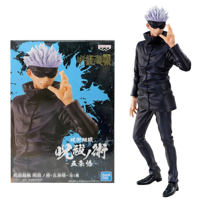 20CM Anime Jujutsu Kaisen Satoru Gojo Figure Station Itadori Yuji Model Inumaki Toge Toy Gift Collection Action Figure PVC