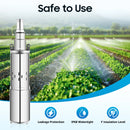 DC 24V/12V 200W/180W Stainless Steel Solar Water Pump Agricultural Irrigation Deep Well Submersible Pump For Villages Families