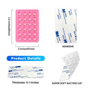 Multifunction Silicone Suction Pad For Mobile Phone Fixture Suction Cup Backed Adhesive Silicone Rubber Sucker Pad For Fixed Pad