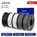 JAYO 5 Rolls 3D PETG / High Speed Matte PETG 3D Filament 1.75mm 30mm/s - 600mm/s Print Range PETG 3D Printer Filament for 3D