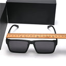 Evove 165mm Oversized Men Sunglasses Women Polarized Black Sun Glasses for Male Unisex Large Big Fat Face XXL Size