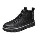 Damyuan Non-Leather Shoes Men Comfortable Sneakers Men Waterproof Non-Slip Outdoor Casual Shoes Tooling Motorcycle Boots 39-44