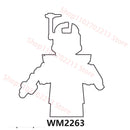 WM6127 WM6128 Building Blocks Soldier Action Figures Educational Mini Toys Christmas Gift For Children WM2258 WM2257 WM2256