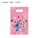 Newcomer Discount Disney Lilo&Stitch Party Gift Bag Children Candy GiftBag Party Supplies Kid Birthday Blue Stitch Home Supplies