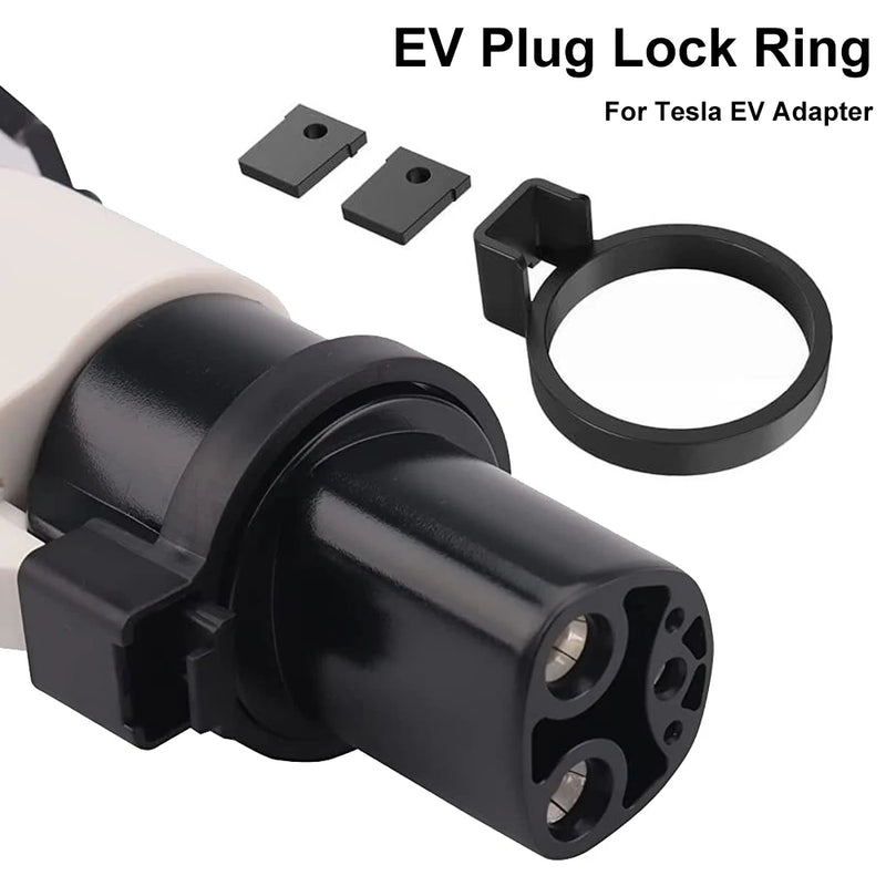 EV Plug Lock Ring For Type1 J1772 To For Tesla EV Charger Adapter Latch For Model 3 /S/Y/X Electric Vehicle Charging Connector