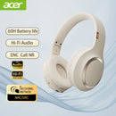 Acer OHR300 Wireless Headphone Noise Canceling Hi-Res Spatial Audio Earphone with LDAC Bluetooth 5.3 Over Ear Headset