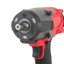 1600N.M Brushless Impact Wrench 5 Gears Cordless Electric Driver 1/2" Socket High Torque Power Tools for Milwaukee 18V Battery