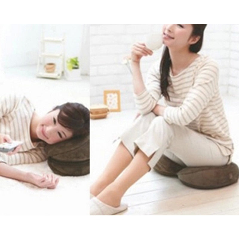 Female Dual Comfort Hip Orthopedic Cushion Portable Buttock Pillow Foldable Body Pillow Hip Lift Cushion for Stress Relief