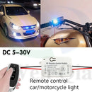 12V 24V Wireless Remote Control Switch DC RF433MHz Wet Contact Switch 10A Relay Module for Electronic Lock / LED / Bulb ON OFF