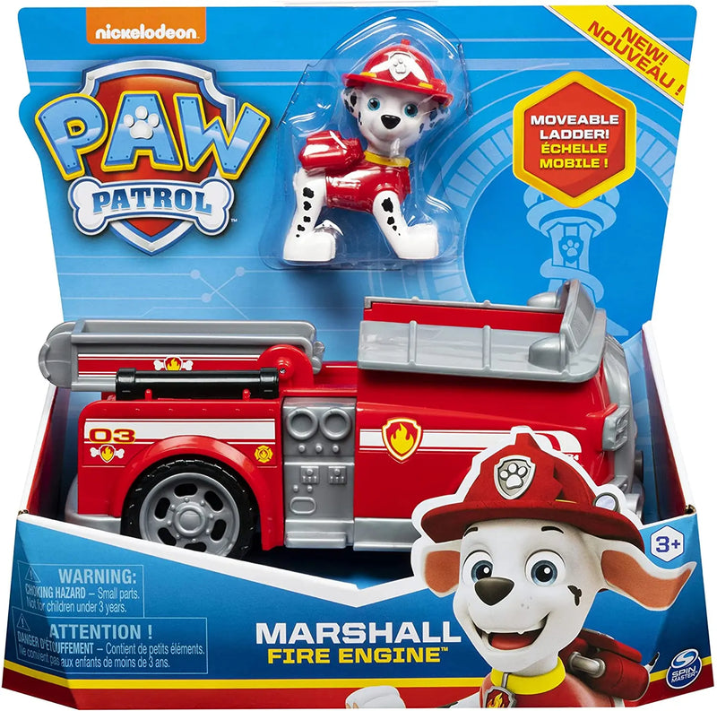 Original Paw Patrol Rex’s Dinosaur Rescue Vehicle with Collectible Action Figure Anime Doll Kids Toy Birthday Christmas Gift