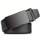 New Men's Belt Casual Fashion Automatic Buckle Business Leather Belts For Men Jeans High Quality Strap Ideal Gift Choice