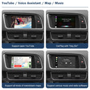 Road Top Wireless CarPlay Android Auto for Audi A4 A5 Q5 B9 2009-2017, with AirPlay Mirror Link Car Play Functions