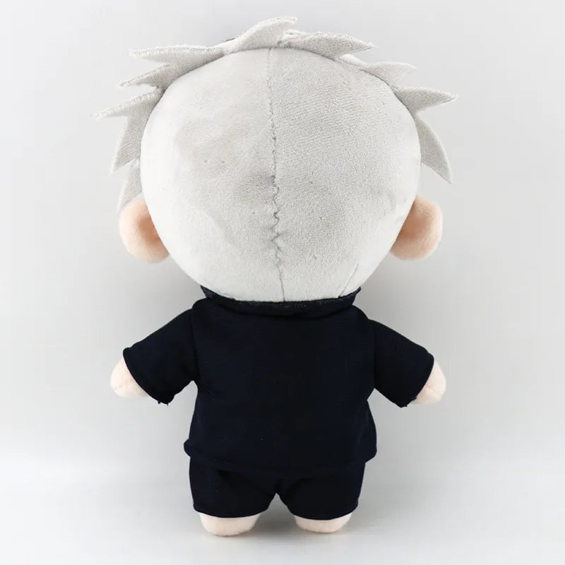 22cm New Gojo Saturo Geto Suguru Jujutsu Kaisen Cosplay Plush Cute Soft Collection Props Birthday Christmas Gift