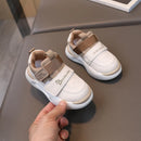 Kids Sneakers For Boys Girls Casual Shoes Leather Waterproof Non-slip Running Shoes Sport Shoes Toddler Children Sneakers 21-30