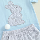 Toddler Girl Easter Dress Bunny Embroidery Sleeveless Floral Print Princess Dress with Matching Headband for Spring Summer