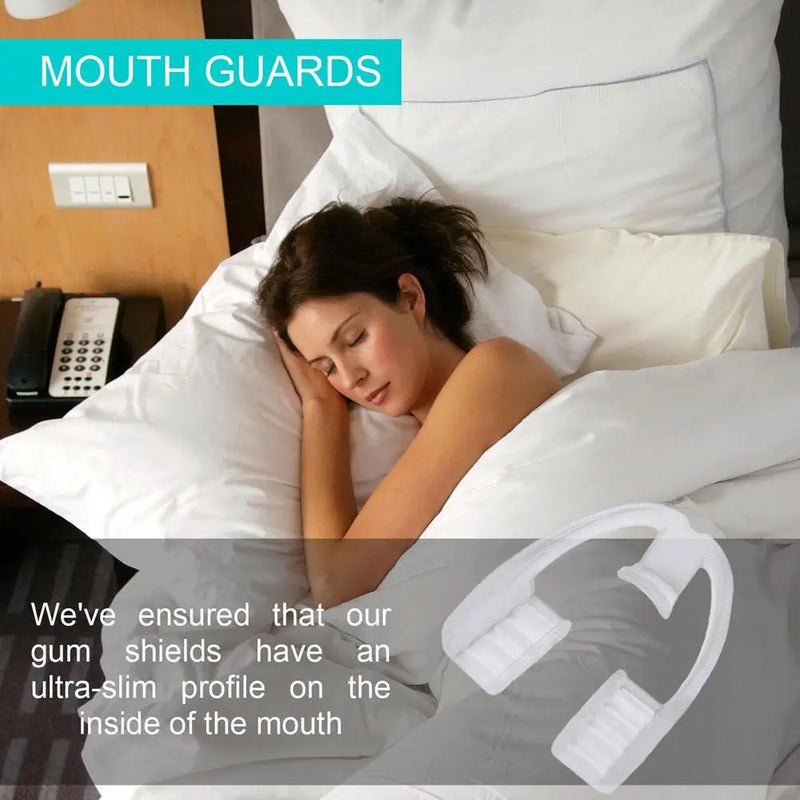 Bruxism Mouth Guard Sleep Mouthguard Splint Clenching Alignment Trainer Braces Teeth Tools Dental Protector Aid Sleep N6M6