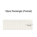 DIY Sublimation Air Fresheners Blanks: 4 Styles Felt Sheets 10/50pcs Packaging Bags and Ropes for Car Interior Decor