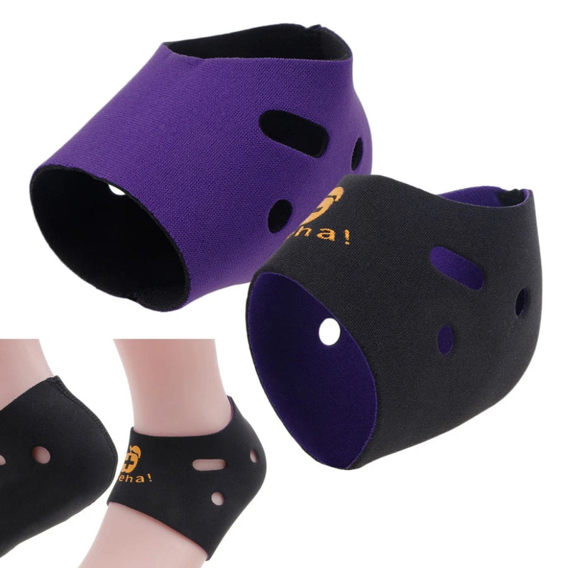 1Pair Foot Heel Pain Relief Sleeve Plantar Fasciitis Therapy Wrap Ankle Brace Arch Support Sock Heel Protect Orthotic Insole