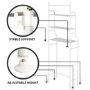 Washing Machine Shelves Multi-Layer Floor Standing Bathroom Storage Racks Multifunction Bathroom Cabinet