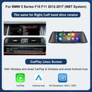 10.25 1920*720 Multimedia Display For BMW 5 Series F10 F11 2011-2017 CIC NBT  Touch Screen Wireless Carplay Android auto