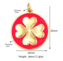 3D Fruit Strawberry Grape Mango Pineapple Water Melon Cherry Banana Charm Pendant , Jewelry Necklace Bracelet Making Supply M15