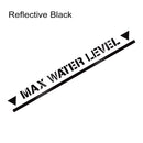 Max Water Level Car Sticker For SUZUKI Jimny Raptor Hilux Ranger Fit Offroad Military 4x4 Waterproof Vinyl Film Car Accessories