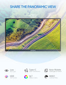 ARZOPA 14.0 inch 1080P FHD Portable Monitor IPS Screen with USB C HDMI External Second Display for Mac,Laptop,PC,Switch,PS,Xbox