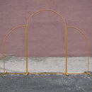Crown Metal Arch Set Wedding Background Decorative Flower Stand Birthday Party Outdoor Balloon Ornament Irregular Shape