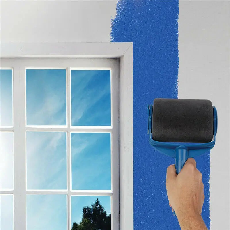 Multifunction paint runner sez-roller, Pro Kit, corner brush, office wall decor, DIY