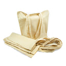 Bag fabric cotton Pack 50 units Biodegradable reusable long handles durable Shopping  Crafts