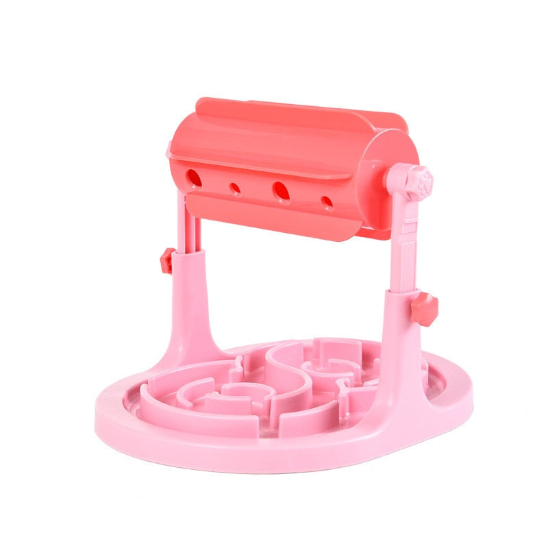 Intelligent Dry Food Dog Toys Food Feeder Educational Dog Puzzle Toys Training Game Toy Anti Choke Slower Treated Feeder Bowl