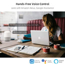 Tuya WIFI No Neutral/With Neutral Smart Switch Wall Light Switch 1/2/3/4 Gang, Voice Control with Alexa Google Home Yandex