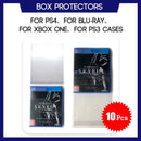 Box Protector Sleeve For PS4 For Blu-ray For Xbox One For PS3 Game Custom Clear Plastic Protection