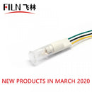 10 MM 12 V Rot und Grün Double Color Swan 5G Kontrollleuchte mit Kabel 