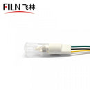 10 MM 12 V Rot und Grün Double Color Swan 5G Kontrollleuchte mit Kabel 