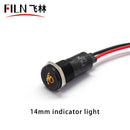 LED Car Engine Indicator Light Up Car Distance Warning Indicator Light