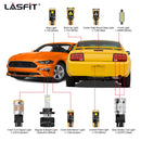 2005-2009 Ford Mustang H13 Bombillas LED Luces interiores exteriores