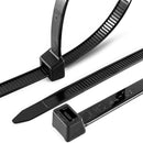 6 ZOLL 18 LBS UV SCHWARZE FARBE AUSSEN/INNEN SELBSTVERSCHLIESSENDE KUNSTSTOFFBINDE FÜR ZUHAUSE, BÜRO, GARTENARBEIT