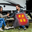 Batteriebetriebene Heizdecke - Chinlon - Bis zu 8 Stunden Heizen